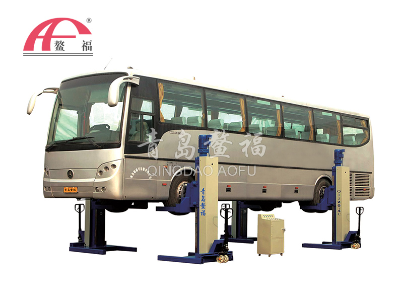 移動(dòng)抱胎大車(chē)舉升機(jī)QJJ20/30-4C<br>（20噸/30噸，四柱）